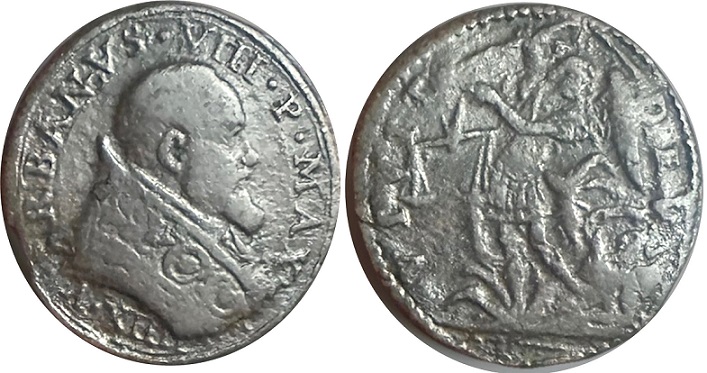 Urban VIII St Michael Quattrino